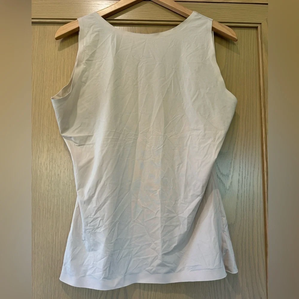 SPANX tank top scoopneck Shapeware ivory cream / Xlarge